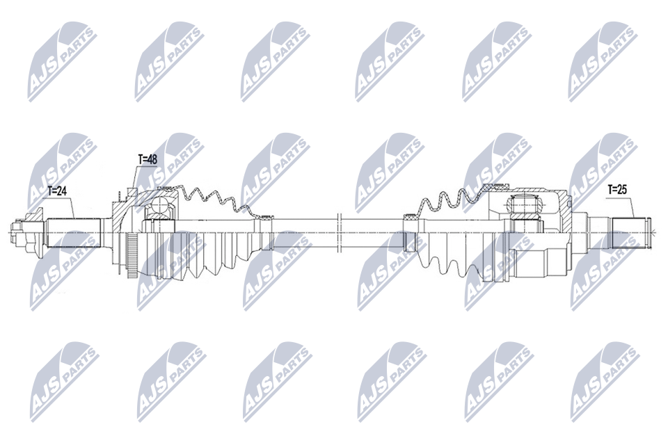 полуоска NTY                 