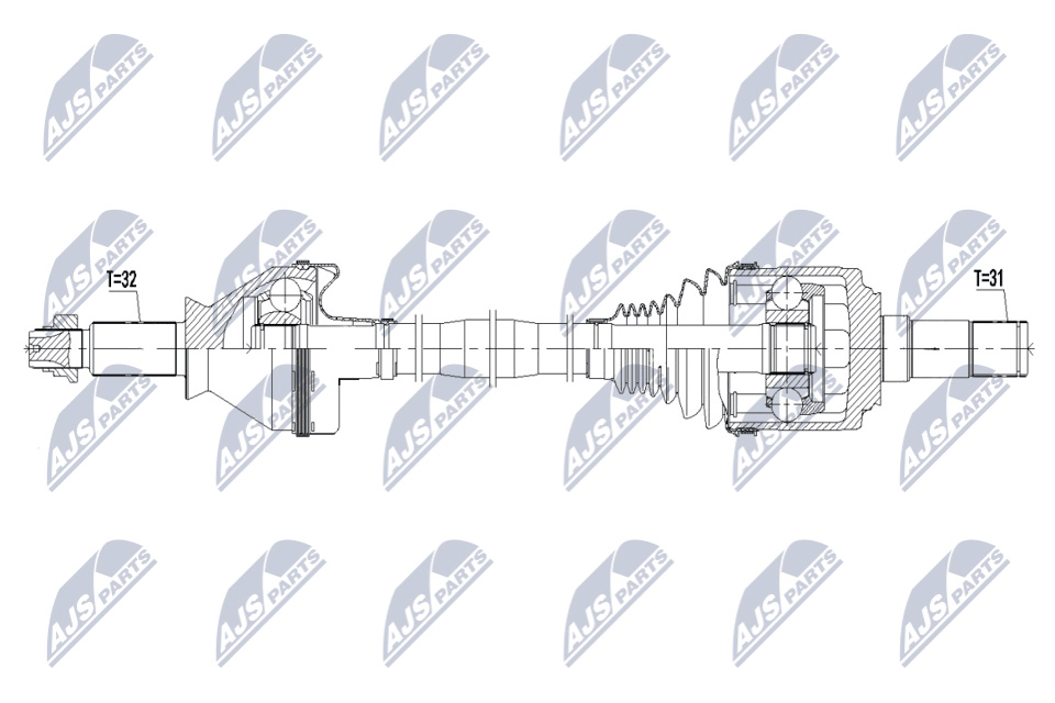 полуоска NTY                 