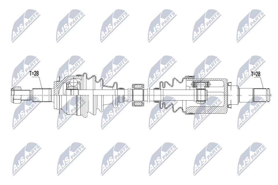 полуоска NTY                 