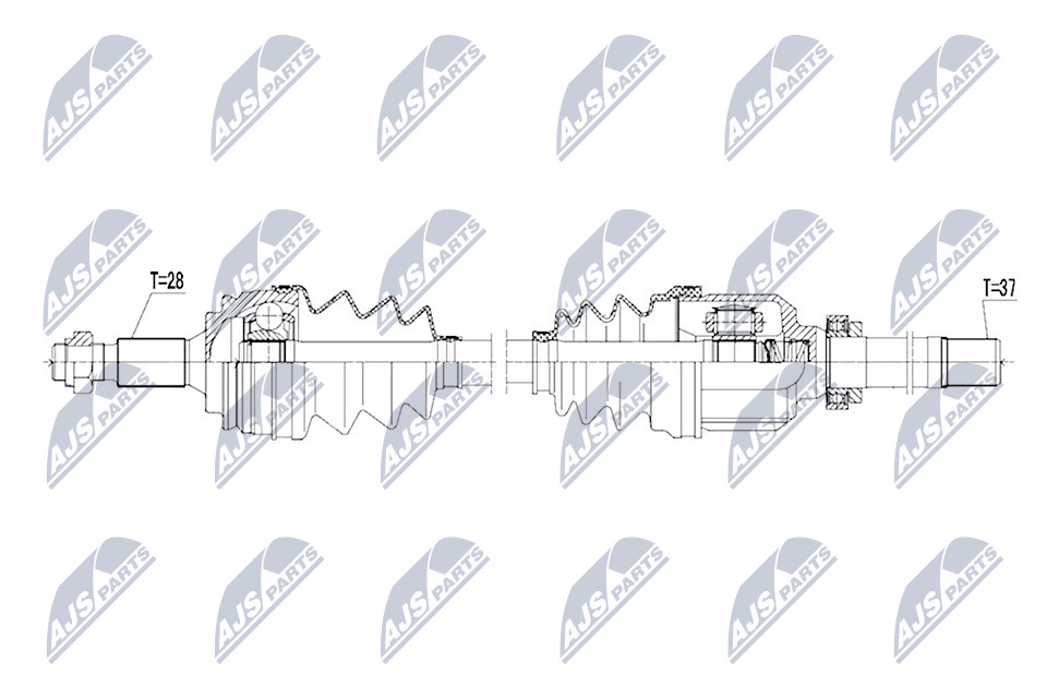 полуоска NTY                 