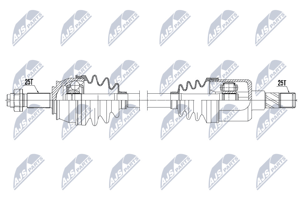 полуоска NTY                 