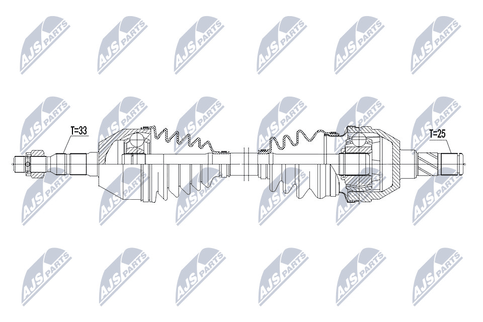 полуоска NTY                 