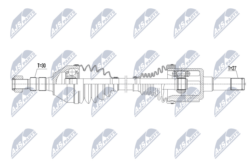 полуоска NTY                 