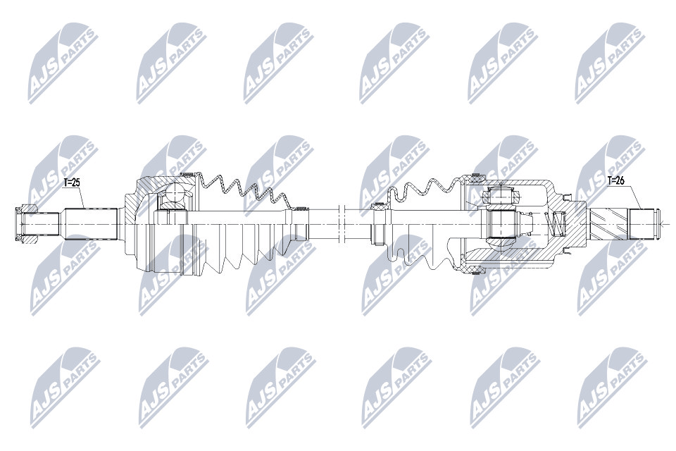 полуоска NTY                 