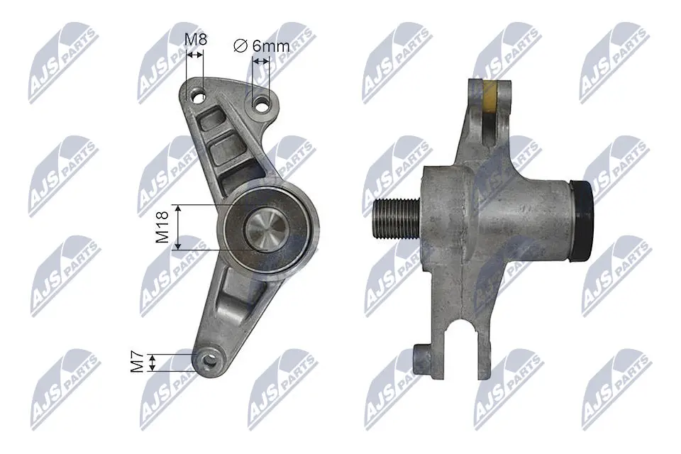 обтягащо рамо, пистов ремък NTY                 