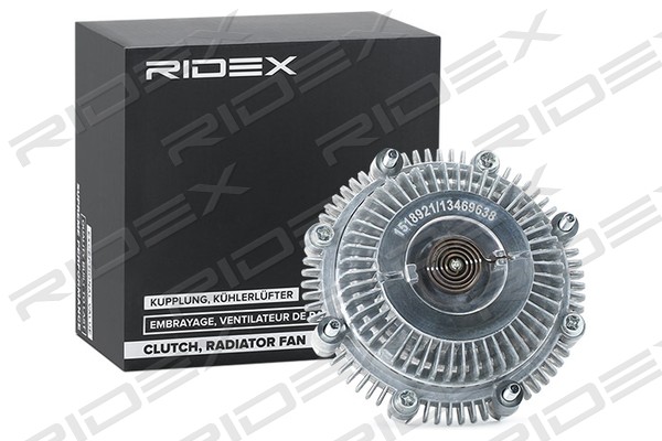 съединител, вентилатор на радиатора RIDEX               