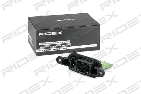 съпротивление, вентилатор за вътрешно пространство RIDEX               