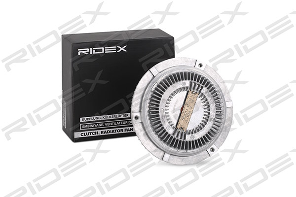 съединител, вентилатор на радиатора RIDEX               