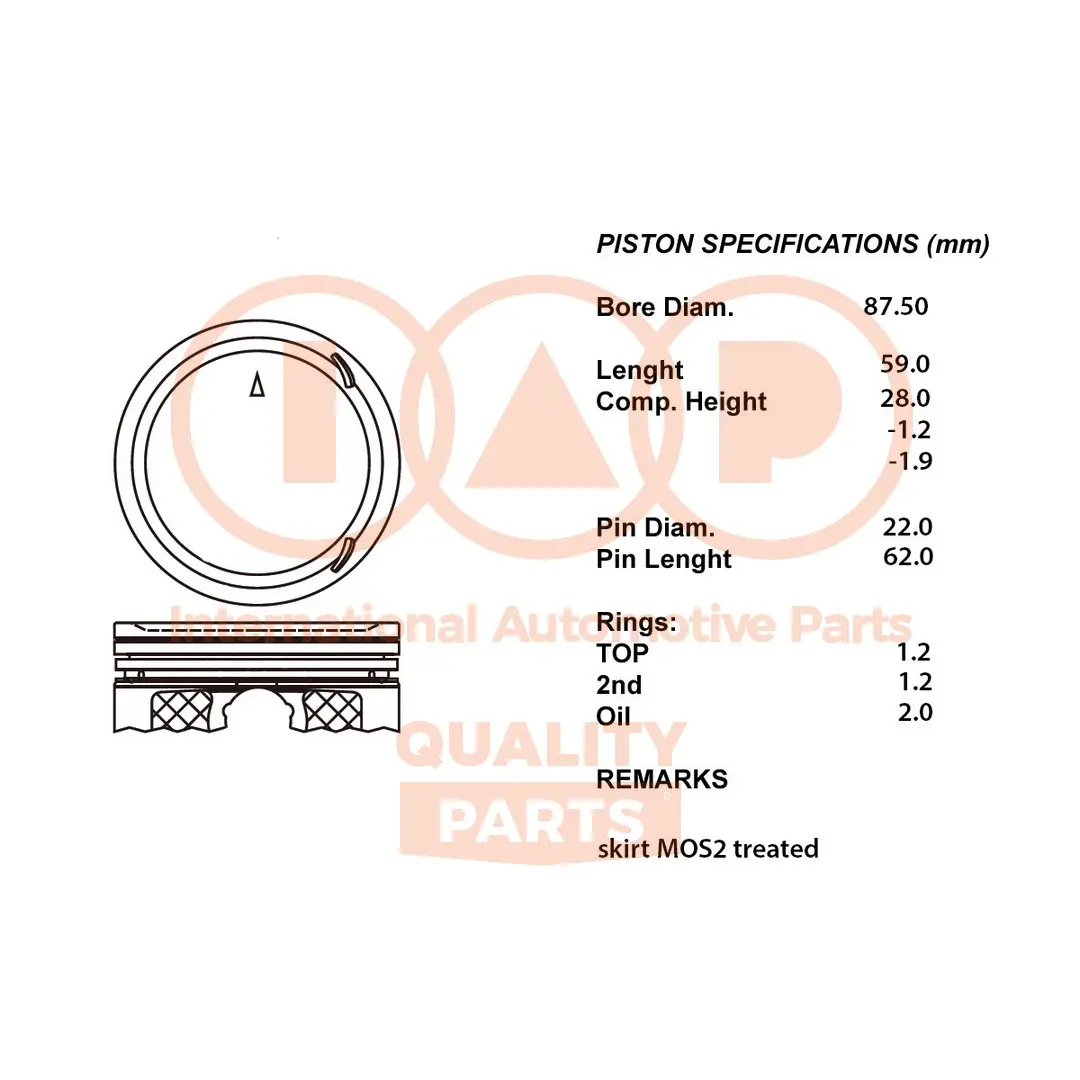 бутало IAP QUALITY PARTS   