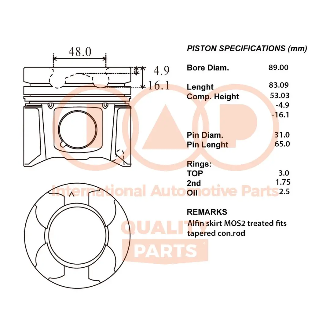 бутало IAP QUALITY PARTS   