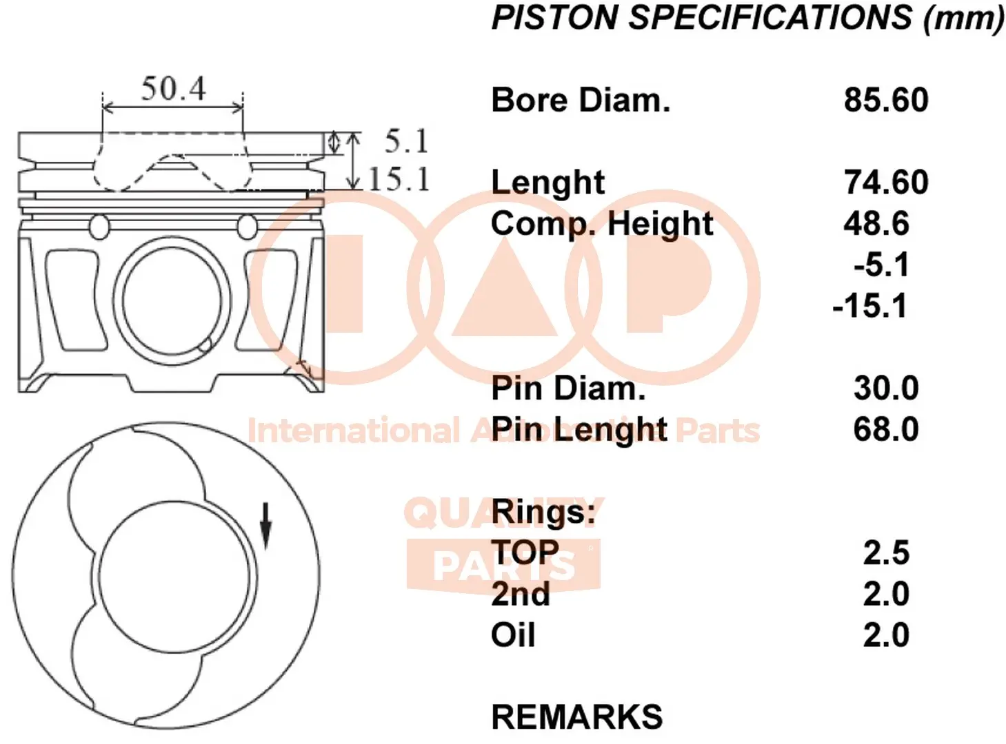 бутало IAP QUALITY PARTS   