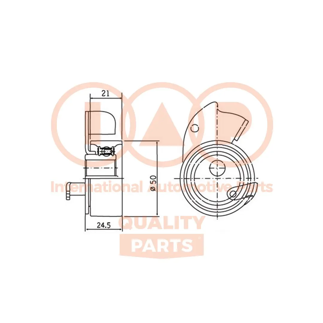 обтяжна ролка, ангренаж IAP QUALITY PARTS   