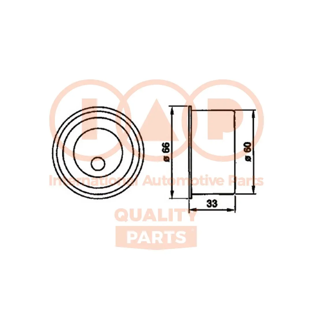 обтяжна ролка, ангренаж IAP QUALITY PARTS   