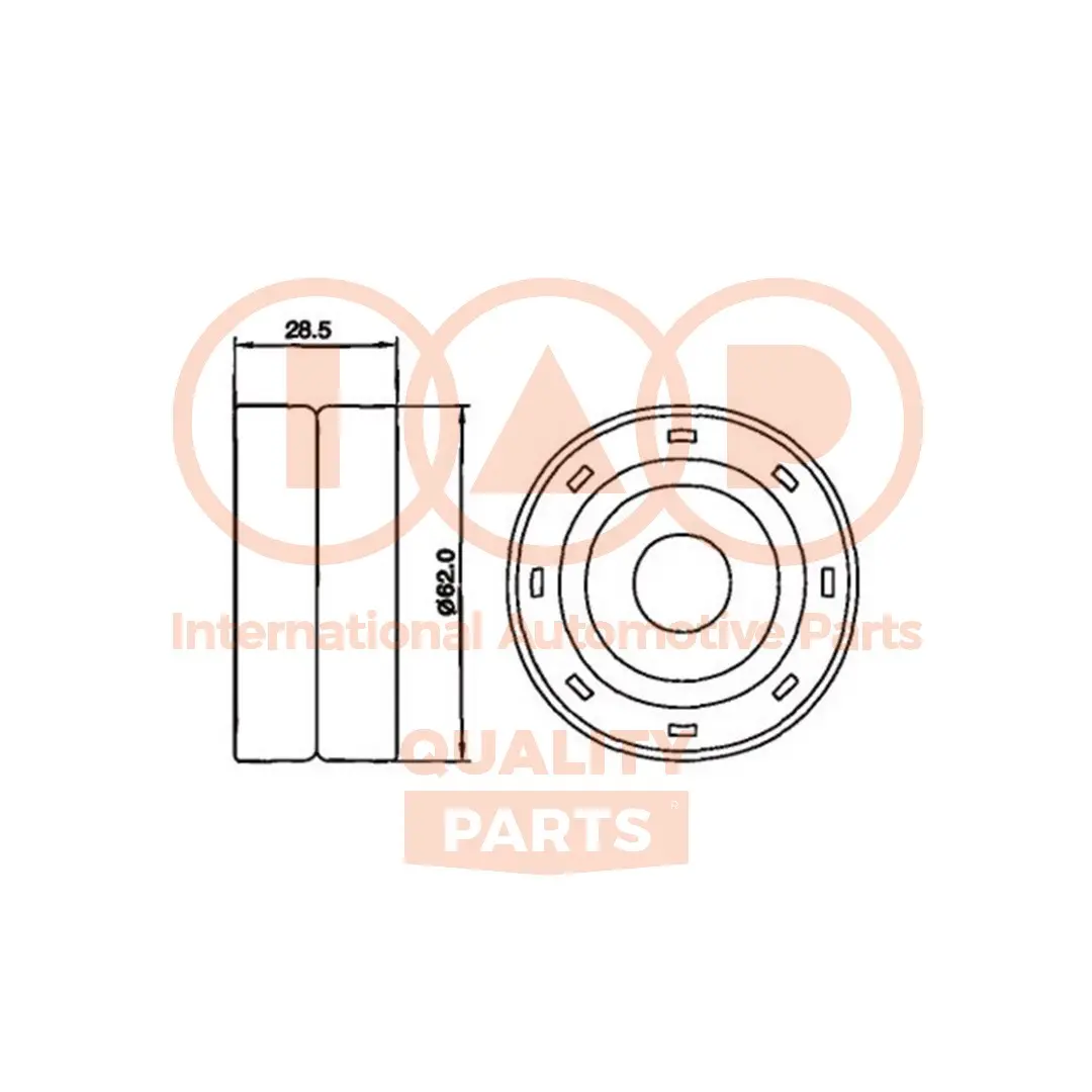 обтяжна ролка, ангренаж IAP QUALITY PARTS   