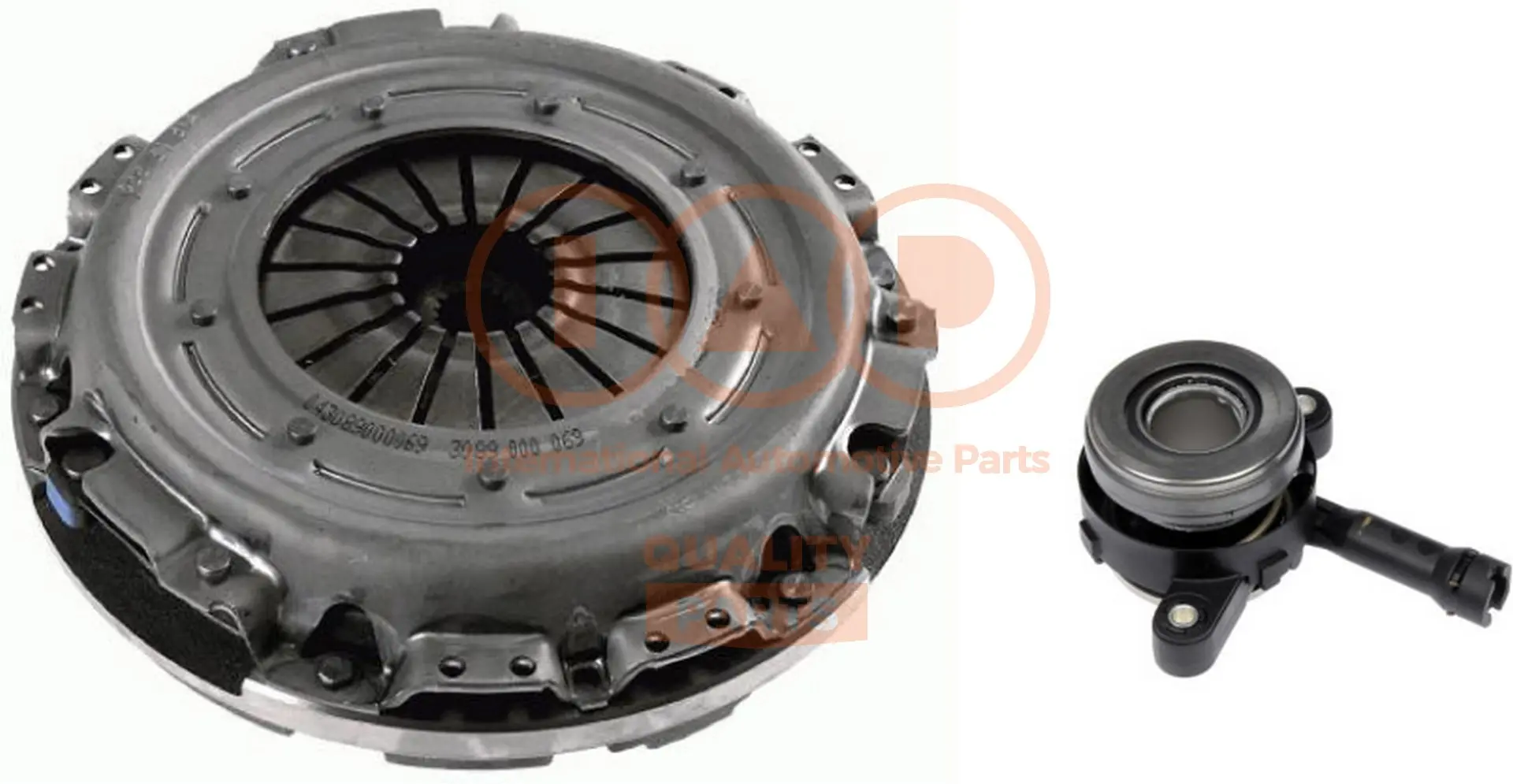 комплект съединител IAP QUALITY PARTS   