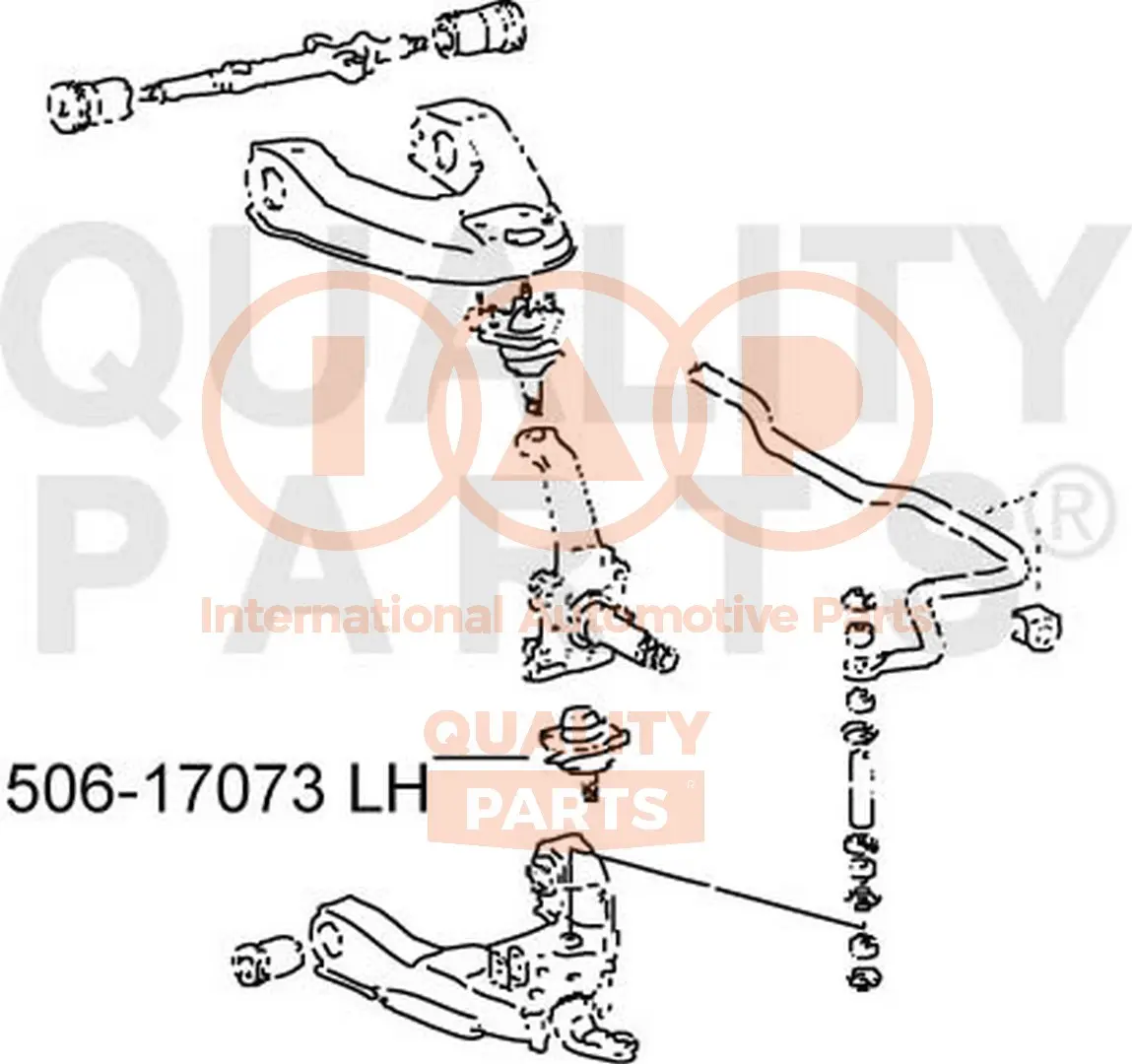 Шарнири IAP QUALITY PARTS   