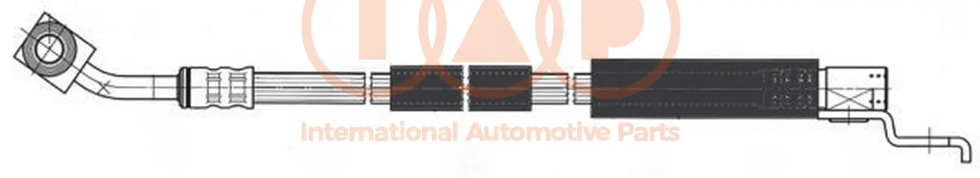 спирачен маркуч IAP QUALITY PARTS   