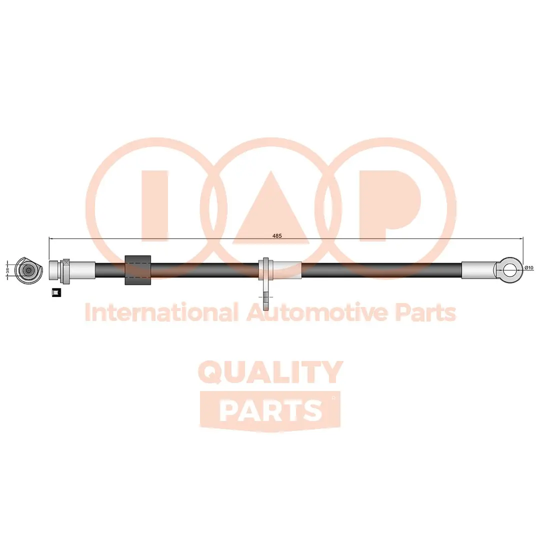 спирачен маркуч IAP QUALITY PARTS   