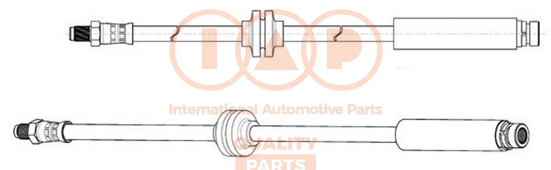 спирачен маркуч IAP QUALITY PARTS   