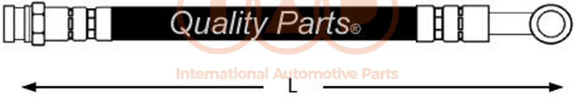 спирачен маркуч IAP QUALITY PARTS   