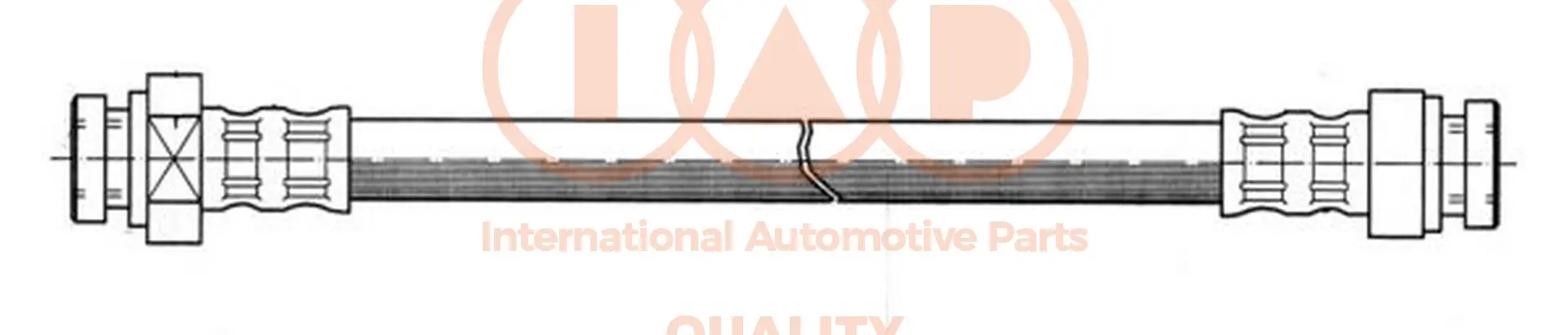 спирачен маркуч IAP QUALITY PARTS   