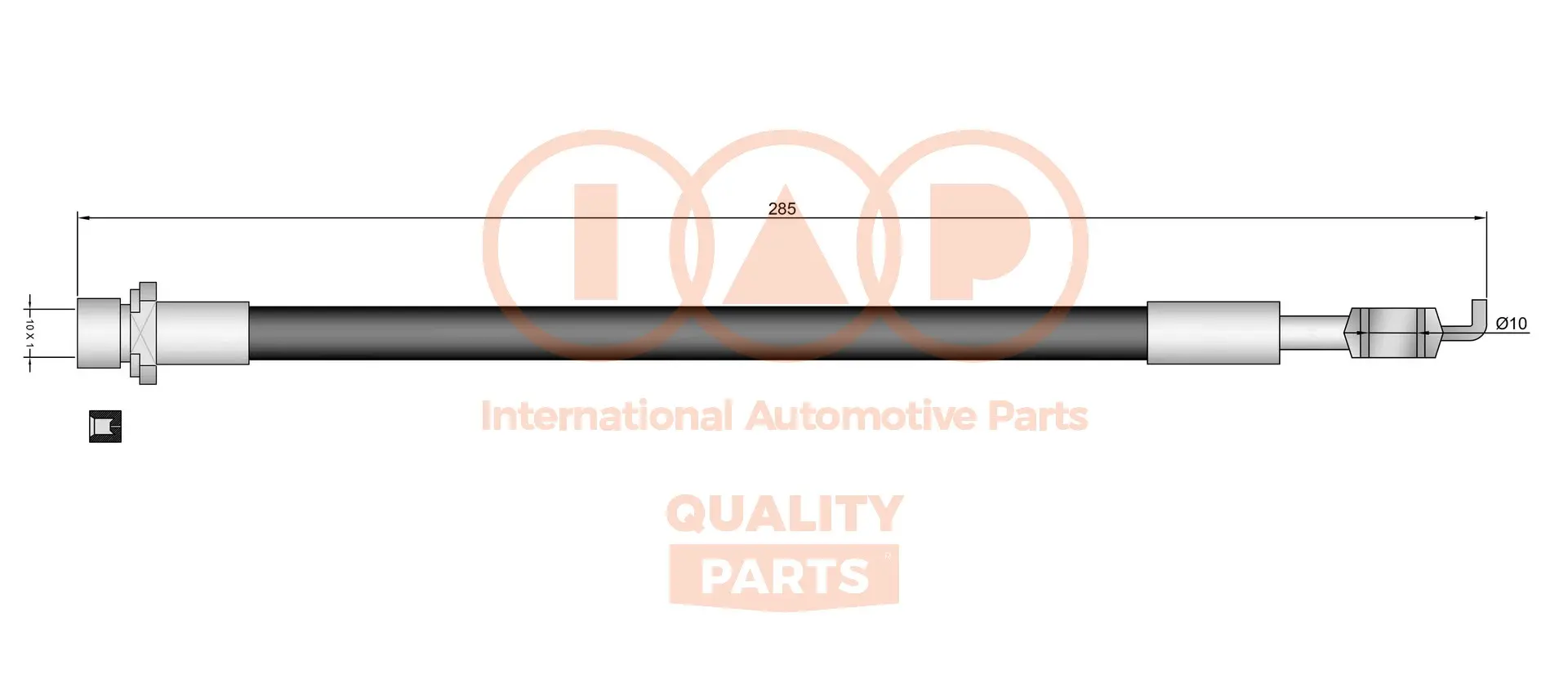 спирачен маркуч IAP QUALITY PARTS   