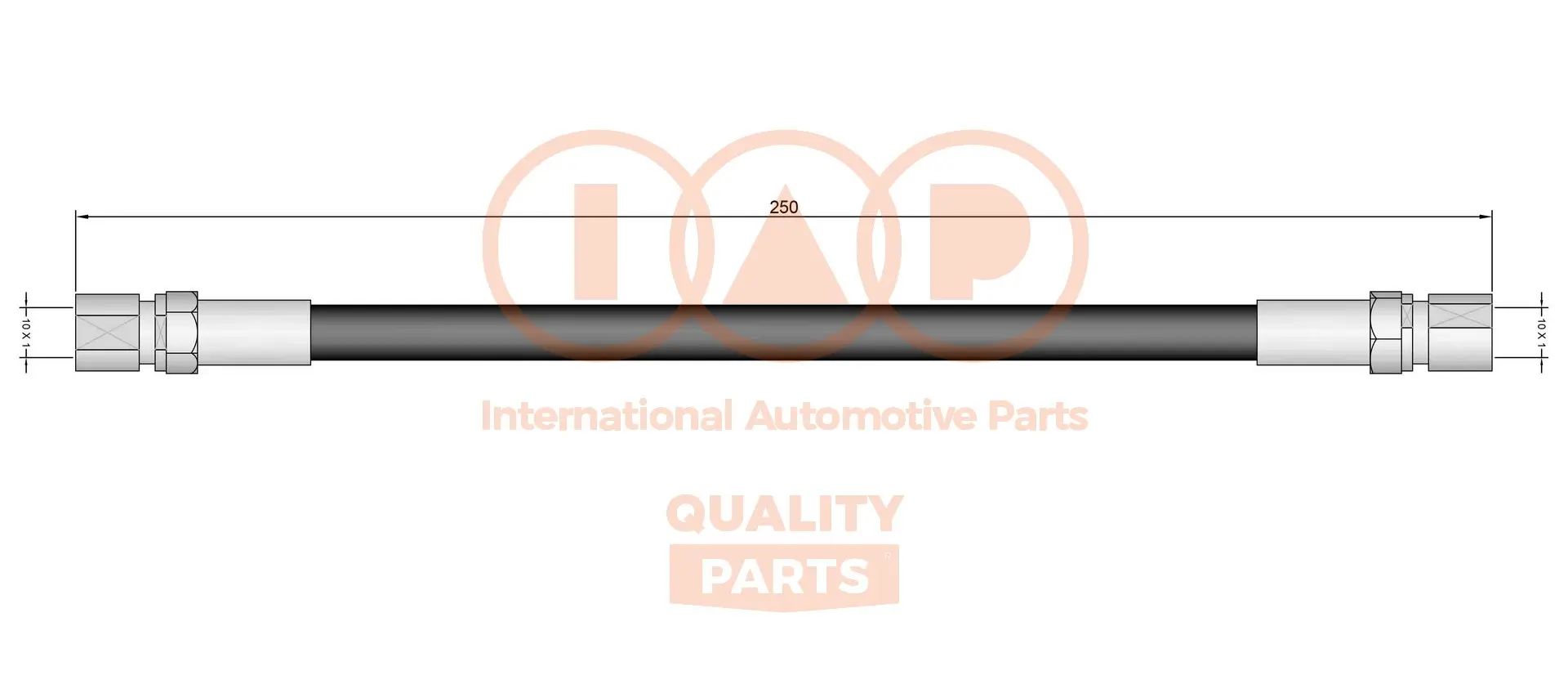 спирачен маркуч IAP QUALITY PARTS   