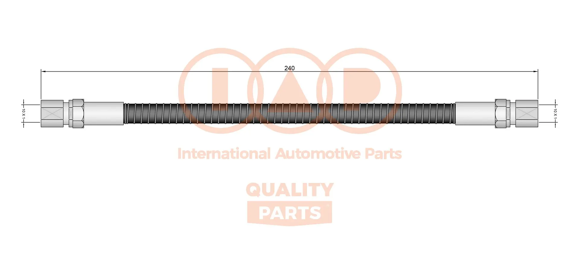 Спирачен маркуч IAP QUALITY PARTS