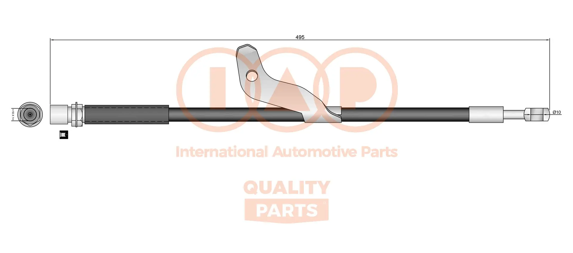 спирачен маркуч IAP QUALITY PARTS   