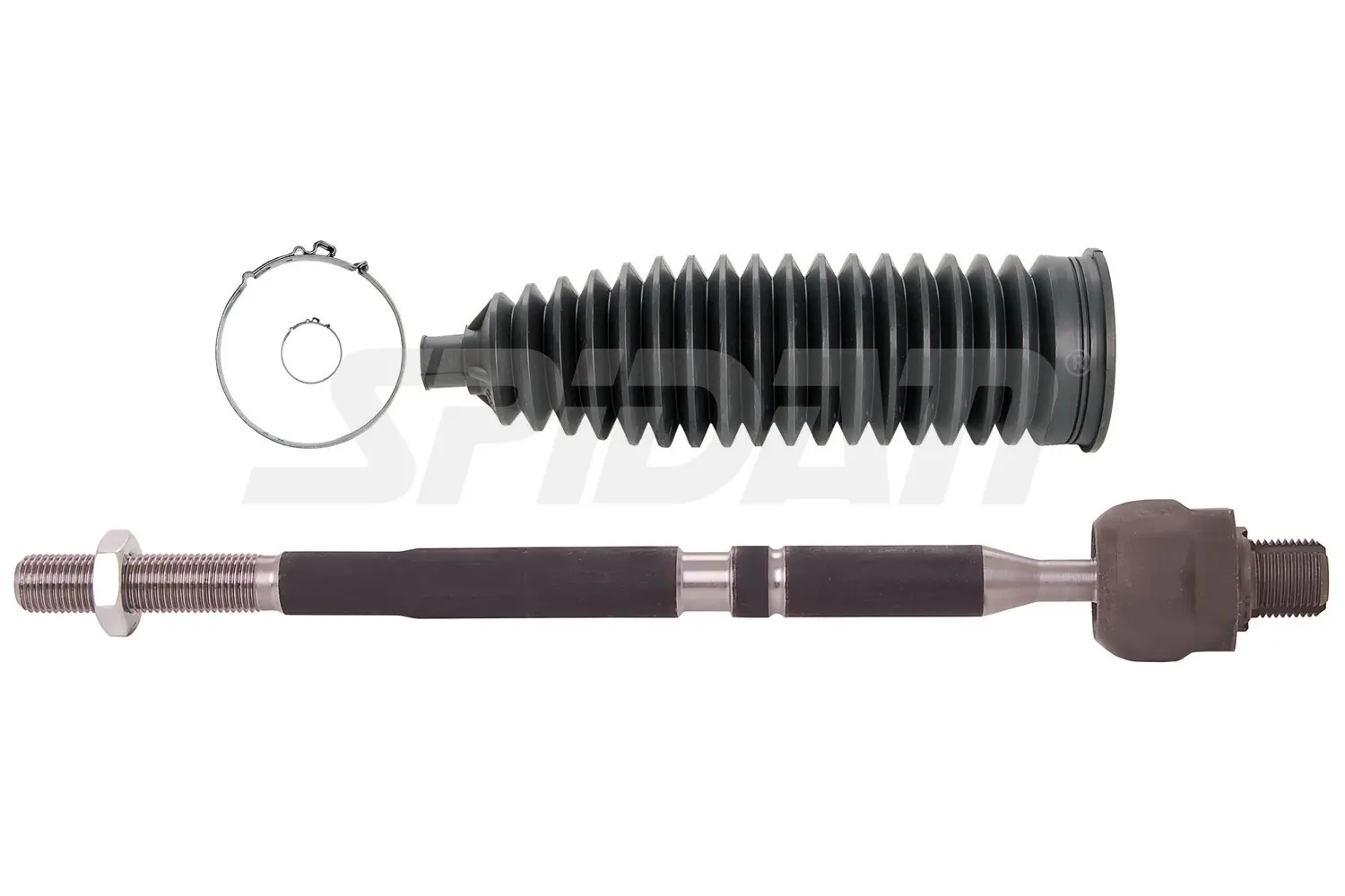 ремонтен комплект, аксиален шарнир на напречна кормилна щанг SPIDAN CHASSIS PARTS