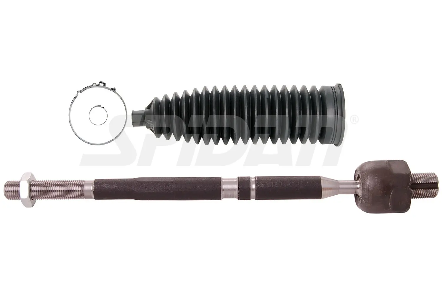 ремонтен комплект, аксиален шарнир на напречна кормилна щанг SPIDAN CHASSIS PARTS