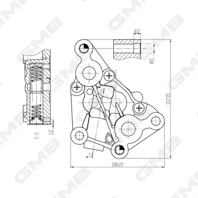 маслена помпа GMB                 