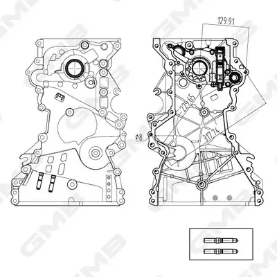 маслена помпа GMB                 