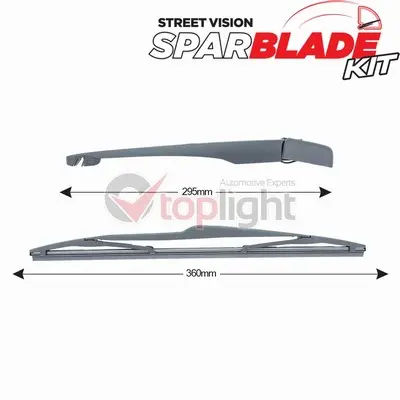 к-кт рамена за чистачки, стъклопочистване AE TOPLIGHT         