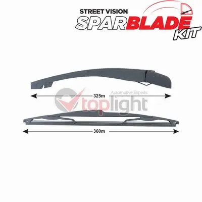 к-кт рамена за чистачки, стъклопочистване AE TOPLIGHT         