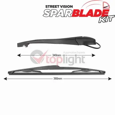 к-кт рамена за чистачки, стъклопочистване AE TOPLIGHT         