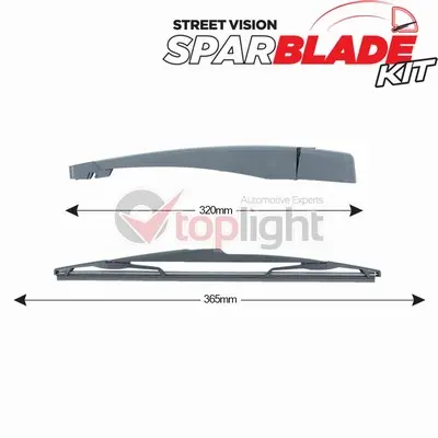 к-кт рамена за чистачки, стъклопочистване AE TOPLIGHT         