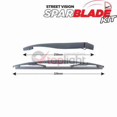 к-кт рамена за чистачки, стъклопочистване AE TOPLIGHT         