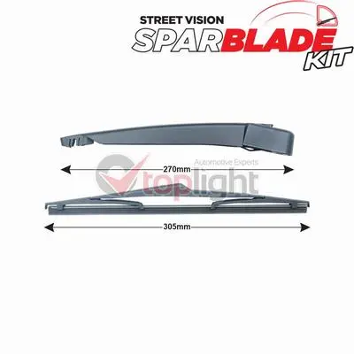 к-кт рамена за чистачки, стъклопочистване AE TOPLIGHT         