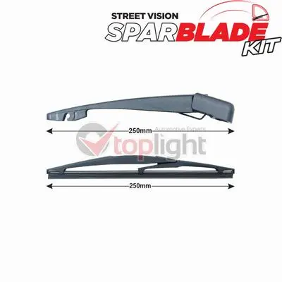 к-кт рамена за чистачки, стъклопочистване AE TOPLIGHT         