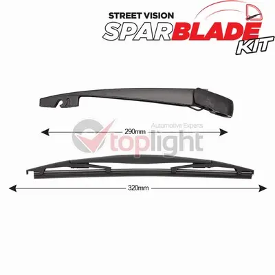 к-кт рамена за чистачки, стъклопочистване AE TOPLIGHT         