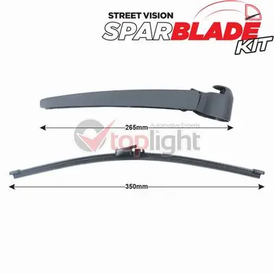 к-кт рамена за чистачки, стъклопочистване AE TOPLIGHT         