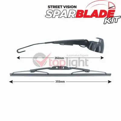 к-кт рамена за чистачки, стъклопочистване AE TOPLIGHT         