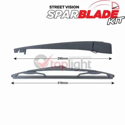 к-кт рамена за чистачки, стъклопочистване AE TOPLIGHT         