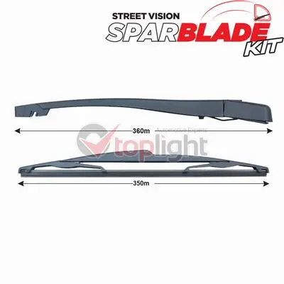 к-кт рамена за чистачки, стъклопочистване AE TOPLIGHT         