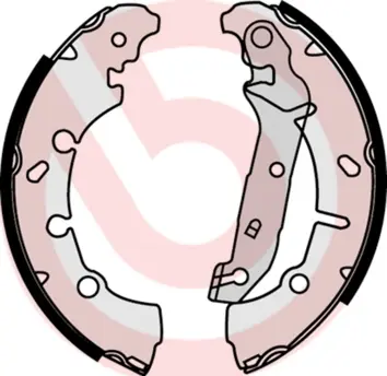 Комплект спирачна челюст BREMBO