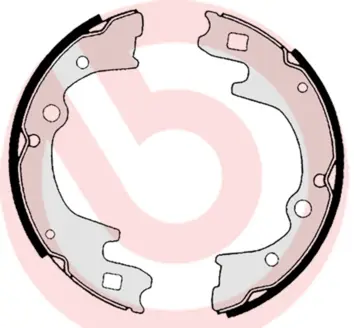 Комплект спирачна челюст BREMBO