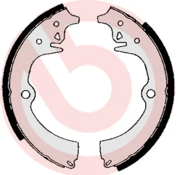 Комплект спирачна челюст BREMBO