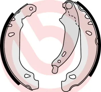 Комплект спирачна челюст BREMBO