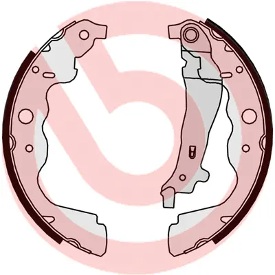Комплект спирачна челюст BREMBO